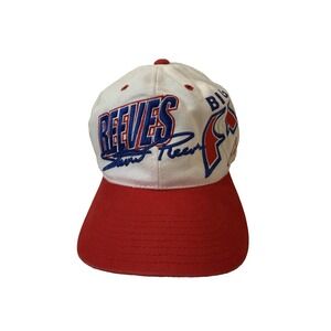 Vintage 90s Steve Reeves Big A Auto Parts Racing Hat Snapback American Speed LTD